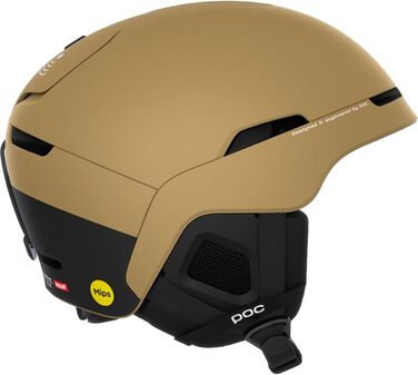 Шолом для лиж та сноуборду POC Obex BC MIPS, матовий коричневий, XS-S (51-54 см), максимальний захист