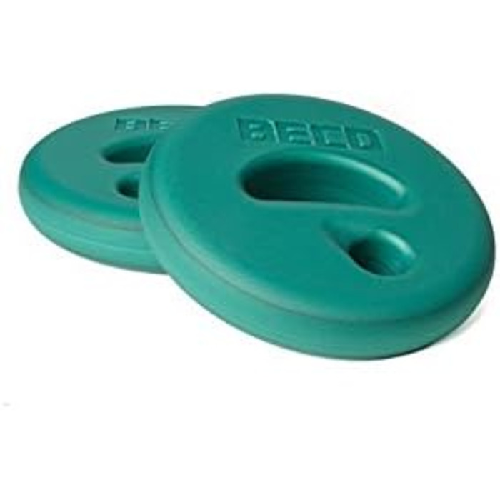 BECO AquaDisc SZ – Аквадиски для тренувань у воді, пара, зелені, для аквааеробіки та фітнесу