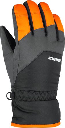 Дитячі гірськолижні рукавички Ziener Lando Glove Junior для зимових видів спорту, помаранчеві