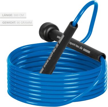 Скакалка для HIIT, боксу, MMA, фітнесу, кросфіту, 300 см, зелена