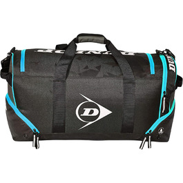 Сумка для тенісу Dunlop Performance Holdall 2017, чорна-синя, 69x35x28 см