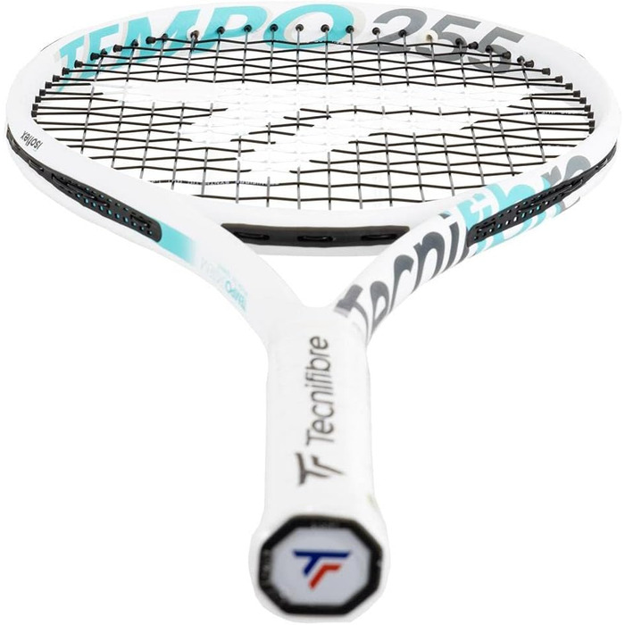 Тенісна ракетка Tecnifibre Tempo 255, 255 г, без струн, біла, розмір ручки 2