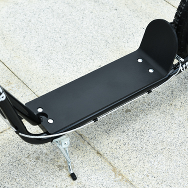 HOMCOM Скутер Самокат для дітей від 5 років Kick Scooter з пневматичною шиною та ручним гальмом, Міський скутер, Стабільний та безпечний, Синій | Аосом