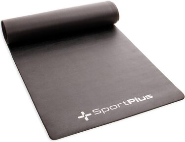 Захисний килимок для тренажерів SportPlus, 200x90 см, універсальний, міцний, для велотренажерів, орбітреків, бігових доріжок, безпечний для підлоги