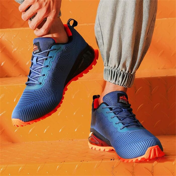 Кросівки для бігу DANNTO для чоловіків, спортивні, для вулиці, дихаючі, синього кольору, 41 EU