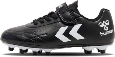 Дитячі футбольні бутси Hummel Top Star з клямками для різних типів ґрунту (28 EU, чорний)