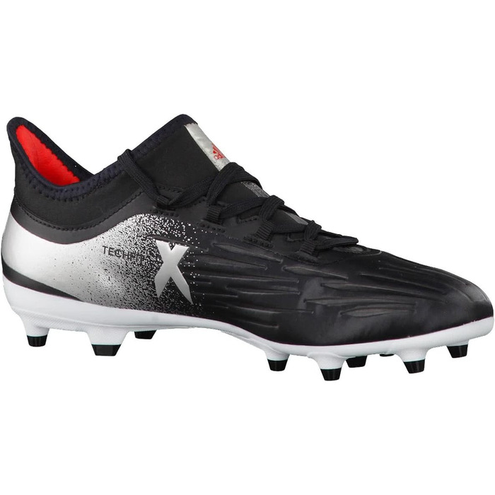 Чоловічі футбольні бутси Adidas X 17.2 FG, 36 EU, чорний/металік/червоний