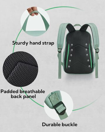 WATERFLY 20L легкий рюкзак для школи та подорожей з відділенням для ноутбука, унісекс, для роботи, спорту, туризму та подорожей