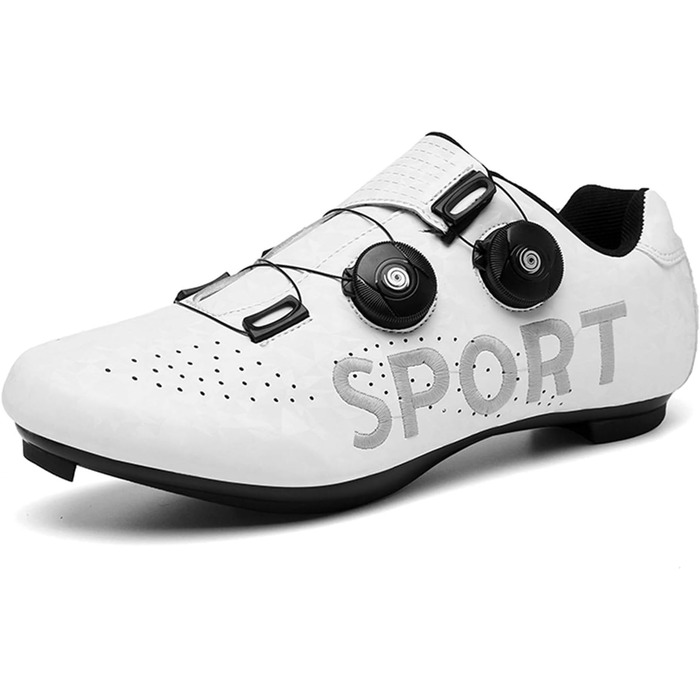 Велотуфлі Radsport для чоловіків та жінок: гоночні, MTB, SPD, антиковзаючі, дихаючі (44 EU, вузька колодка)