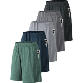 колір: 5 штук: чорний, темно-сірий, темно-синій, світло-сірий, зелений