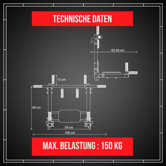 Кріплення для турніків та віджимань K-Sport на стіну, до 150 кг, з електронною книгою