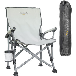 Дитячий туристичний стілець Dieckkinners Jorik, бежевий, для дітей та підлітків, до 120 кг, з підстаканником