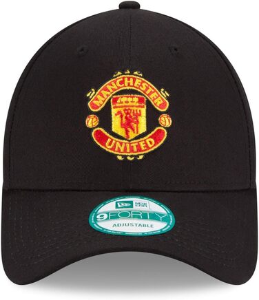 Кепка New Era Manchester United 9Forty Adjustable Edition, чорний колір