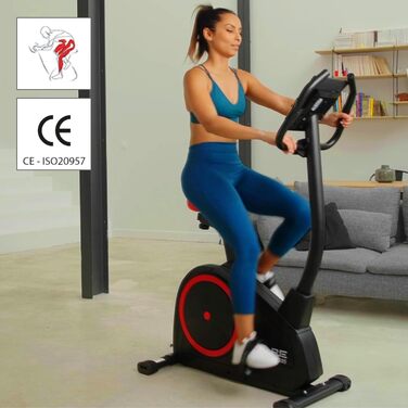 Велотренажер Care Fitness CV-385-24 з 16 рівнями магнітного опору та сумісністю з Kinomap
