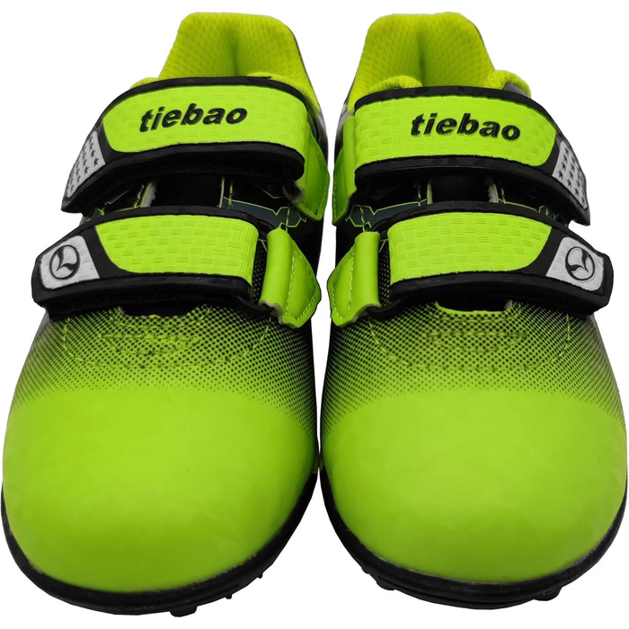 Дитячі футбольні бутси для гри на твердих ґрунтових покриттях, розмір 25-37, зелені