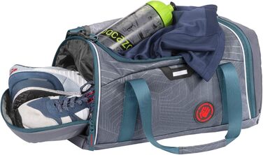Спортивна сумка Coocazoo SporterPorter 20 л, з відділенням для взуття та вологих речей, бічна кишеня, знімний регульований ремінь, для школярів від 5 класу
