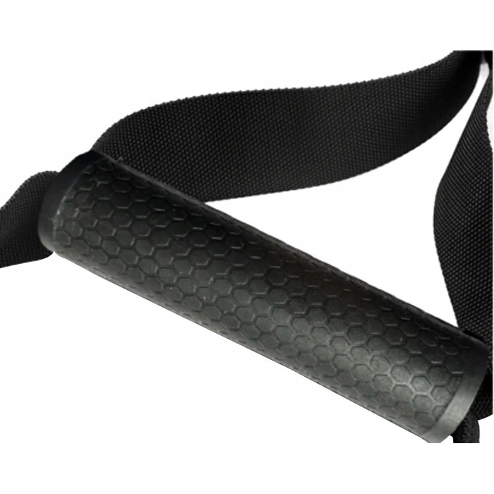Набір фітнес-стрічок Fixem Keep Fit, чорний, 320 см x 35 мм