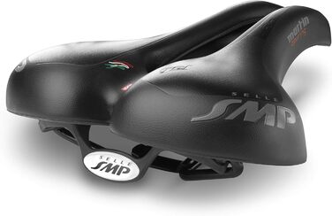 Велосипедне сідло Selle SMP TRK Gel Touring, 31.4x21.6 см, чорне