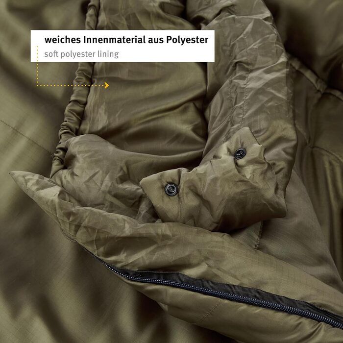 Сплячий мішок Wechsel Mumienschlafsack Wildfire -5°C для кемпінгу, 4 сезони, зимовий, L