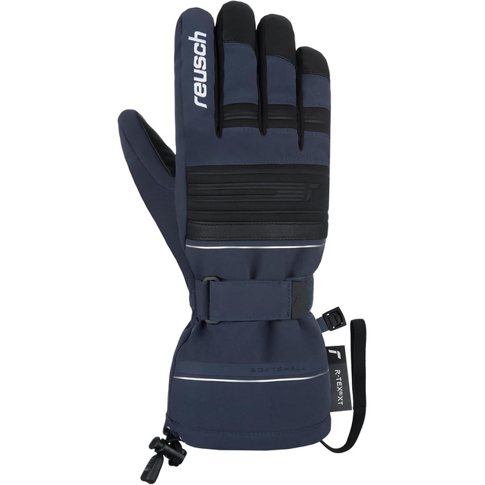 Рукавички Reusch Conan R-Tex XT для чоловіків, сині-чорні, водонепроникні, розмір 9.5