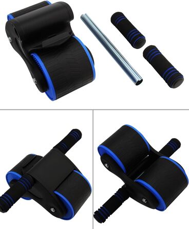 Ролер для пресу DROMEDARY з підставкою для телефону та пружиною для повернення, тренажер для пресу та фітнесу