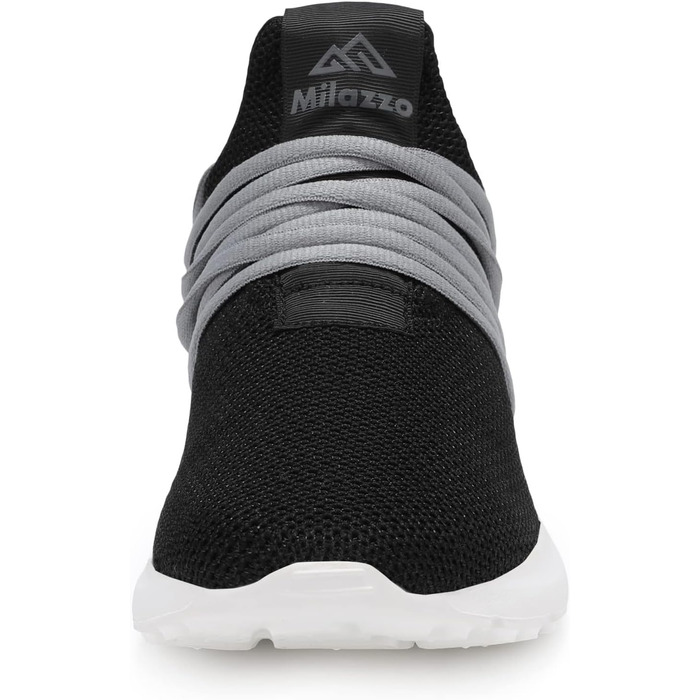 Чоловічі кросівки Milazzo для спорту та бігу – зручні, дихаючі, з неслизькою підошвою для повсякденного носіння та тренувань (1229grau, 40 EU)