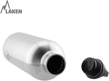 Термос Laken Thermo Futura 0.75 л, вузька горловина, нержавіюча сталь, білий