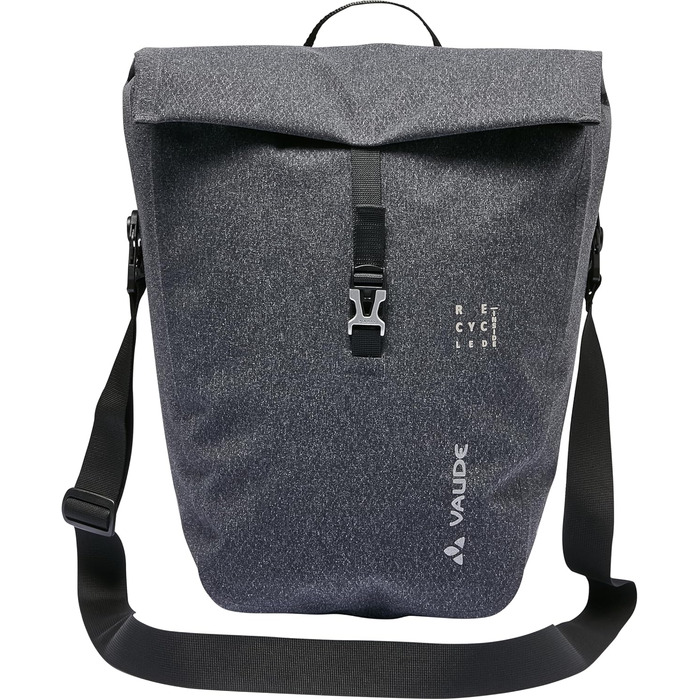 Велосумка VAUDE Recycle Pro Single, універсальна, чорна, екологічний матеріал