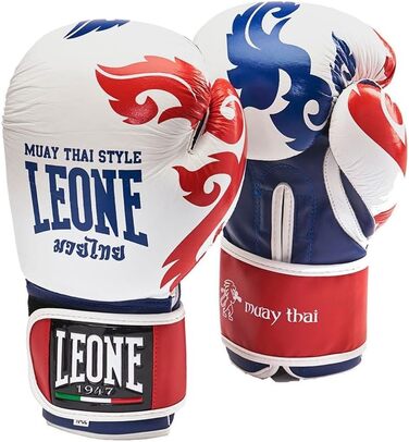 Боксерські рукавички Leone 1947 Muay Thai, 12 Oz, Білі