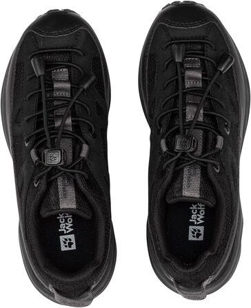 Кросівки Jack Wolfskin Villi Sneaker Low K чорного кольору для дітей (28 EU)