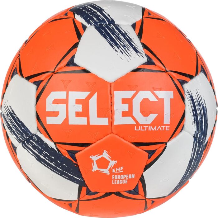 Гандбольний м'яч Select Ultimate EHF European League v24, розмір 3, червоно-білий