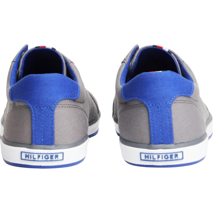 Чоловічі кеди Tommy Hilfiger Vulcanized Sneaker, сірі (Steel Grey), розмір 46 EU