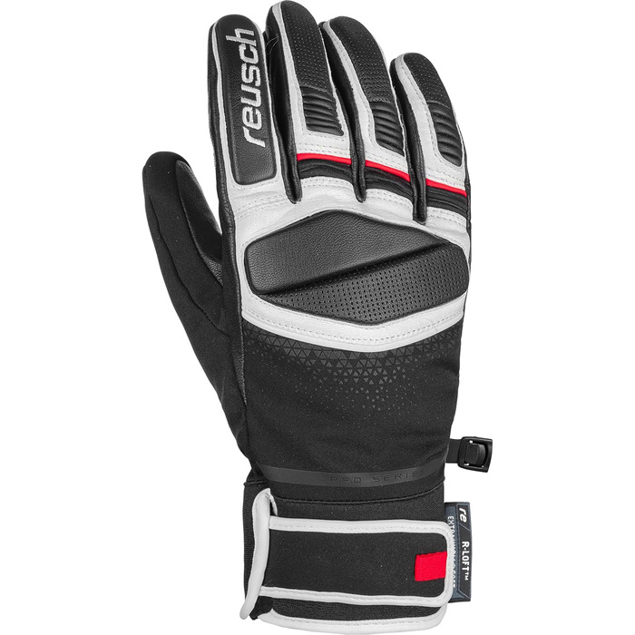 Чоловічі воротарські рукавички Reusch Mastery, чорні/білі/червоні, розмір 9