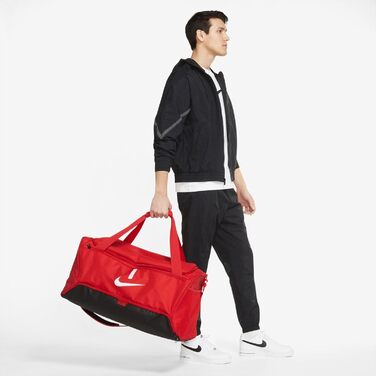 Сумка для футболу Nike Academy Team, універсальна, червоно-чорно-біла