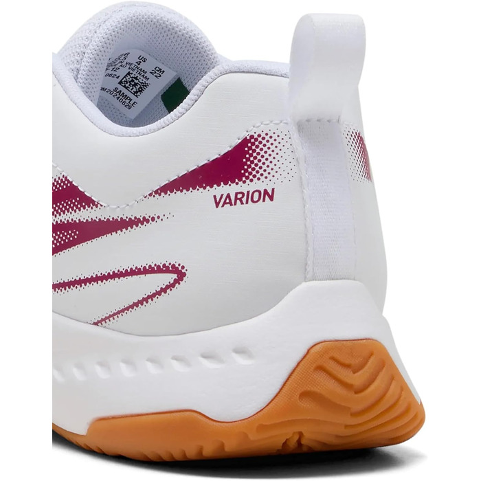 Дитячі кросівки PUMA Varion II Jr для залу (indoor) - 37 EU, білий/ягідний
