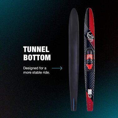 HO Sports Excel Combo 2022 - комплект водних лиж з ручкою та тросом 63'