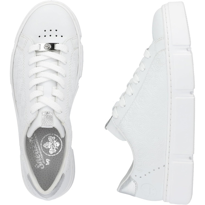 Кросівки жіночі Rieker N59A2 білі, розмір 39 EU - Зручне повсякденне взуття