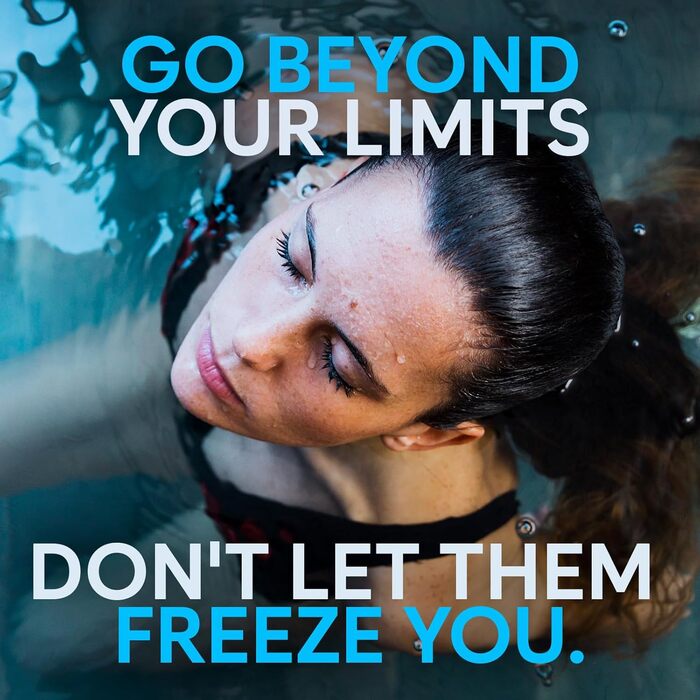 Кріо ванна для відновлення та імунітету 85 см Ø * 72 см - Чорна