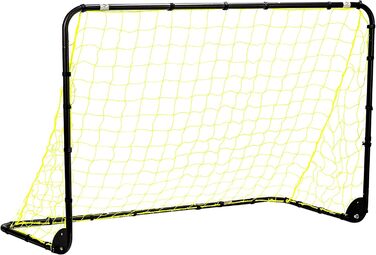 Ворота для футболу Franklin Sports, сталеві, складані, з сіткою, 1.8 x 1.2 м, чорні