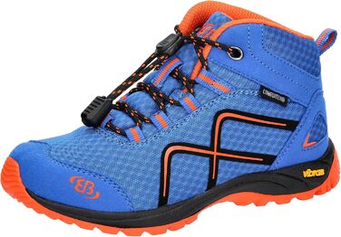 Черевики для трекінгу та піших прогулянок Brütting для дівчаток (27 EU, блакитний/оранжевий)