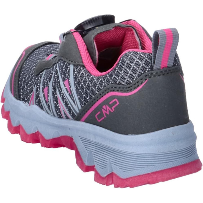 Дитячі трекінгові черевики CMP AKSA FITGO Fast (34 EU, сірий, фуксія)
