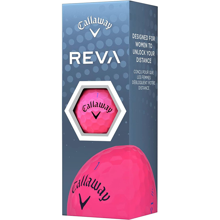 Гольф м'ячі Callaway REVA 2023, преміум якість