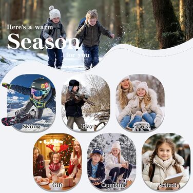 Зимові черевики для хлопчиків ASHION, 39 EU, чорні: утеплені, для трекінгу та ходьби