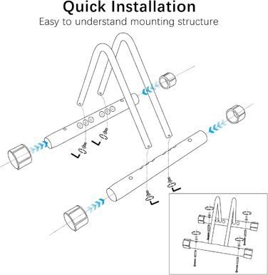 Підставка для велосипеда на підлозі, сталева, регульована, для гірського та шосейного велосипеда