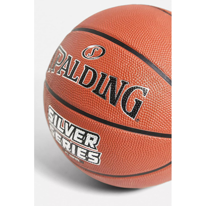 Баскетбольний м'яч Spalding Silver, офіційний розмір 7, універсальний, 2022