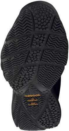 Чоловічі кросівки для ходьби Reebok Work N Cushion 4.0 KC, чорний/сірий/чорний, 44 EU