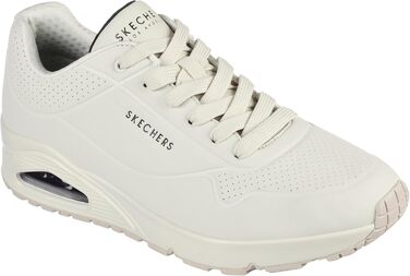 Чоловічі кросівки Skechers UNO Stand ON AIR, білий, сірий, 42.5 EU