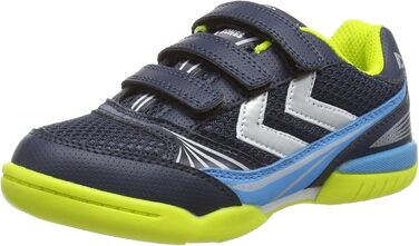 Дитячі спортивні зала Hallenschuhe Hummel ROOT Unisex, 28 EU, Graphite Sulphur Spring