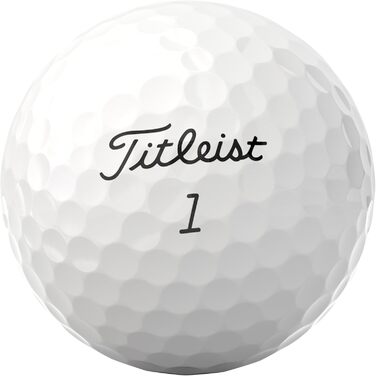 Тайтліст Pro V1: низькі номери, білий колір, стандартна гра - номери 1-4