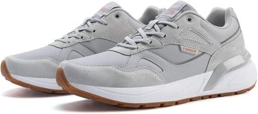 Чоловічі кросівки для активного відпочинку, бігу та ходьби, 41-45 EU (43 EU, сірий)